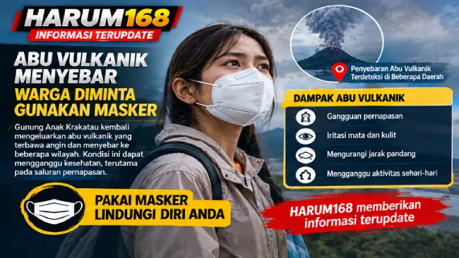 Harum168 Aktivitas Gunung Api Meningkat, Warga Diminta Berhati-hati